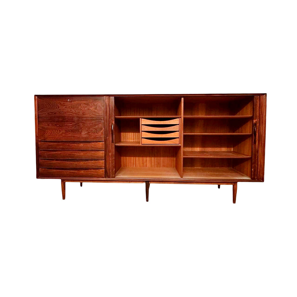 Miniaturbild: Palisander-Highboard von Arne Vodder für Sibast Mobler, Dänemark, 1960er Jahre