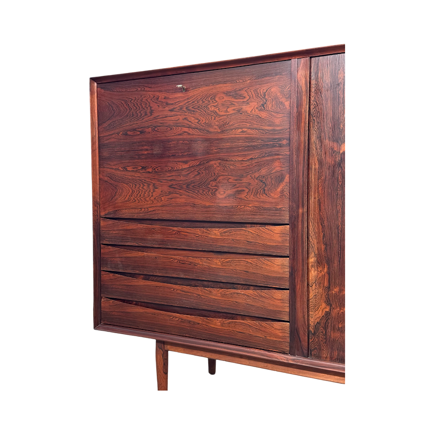 Thumbnail: Arne Vodder Rosewood Highboard by Sibast Mobler, Denmark, 1960s