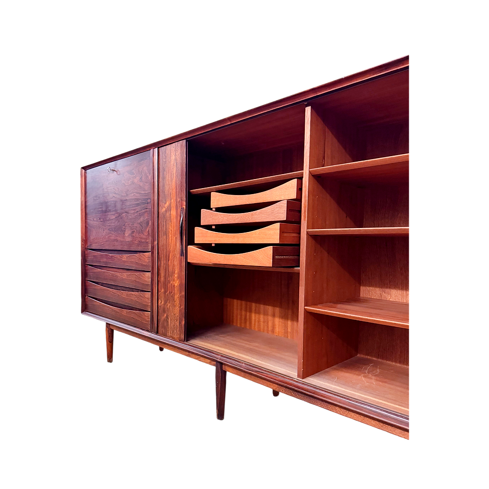 Miniaturbild: Palisander-Highboard von Arne Vodder für Sibast Mobler, Dänemark, 1960er Jahre