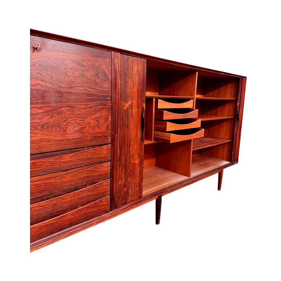 Thumbnail: Arne Vodder Rosewood Highboard by Sibast Mobler, Denmark, 1960s