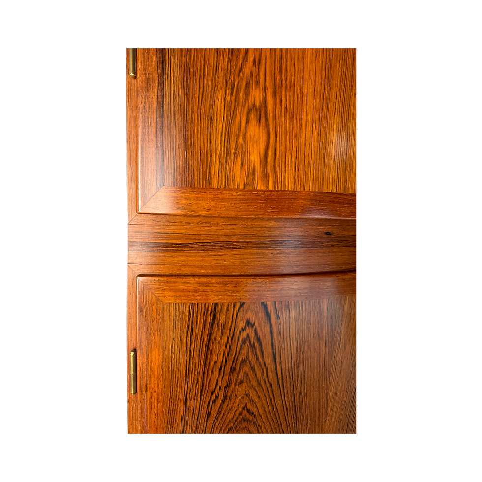 Thumbnail: Scandinavian Corner Cabinet/Bar in Rosewood 1960–70s