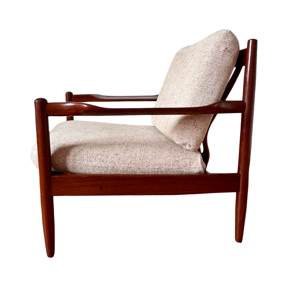 Thumbnail: Set of Danish Easy Chairs and Sofa in Rosewood by Grete Jalk, France&Son 1960s