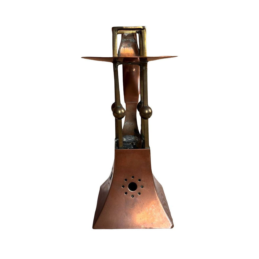 Thumbnail: Jugendstil Candle Holder by Carl Deffner, Germany, circa 1900