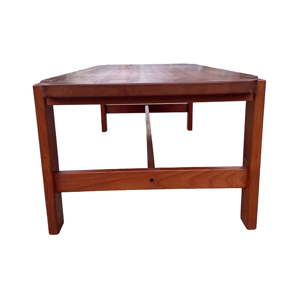 Thumbnail: Large Teak Coffee Table by Dyrlund, 1960s