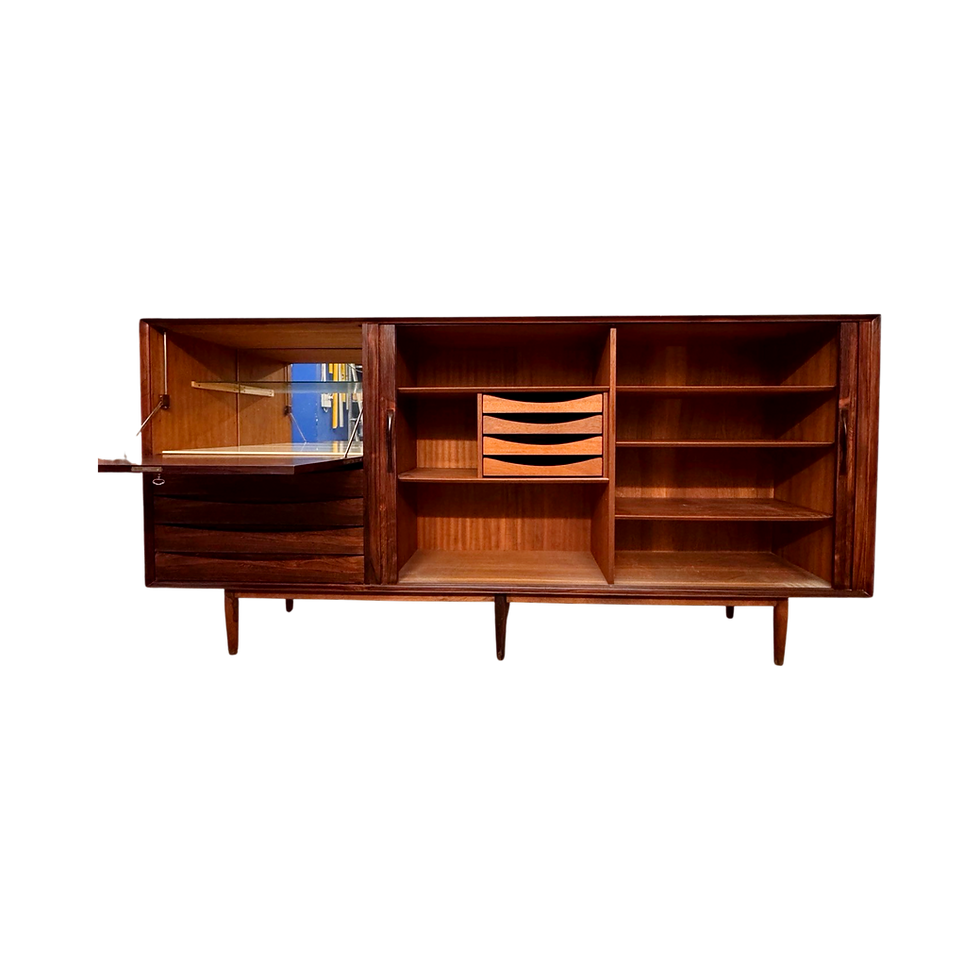 Thumbnail: Arne Vodder Rosewood Highboard by Sibast Mobler, Denmark, 1960s
