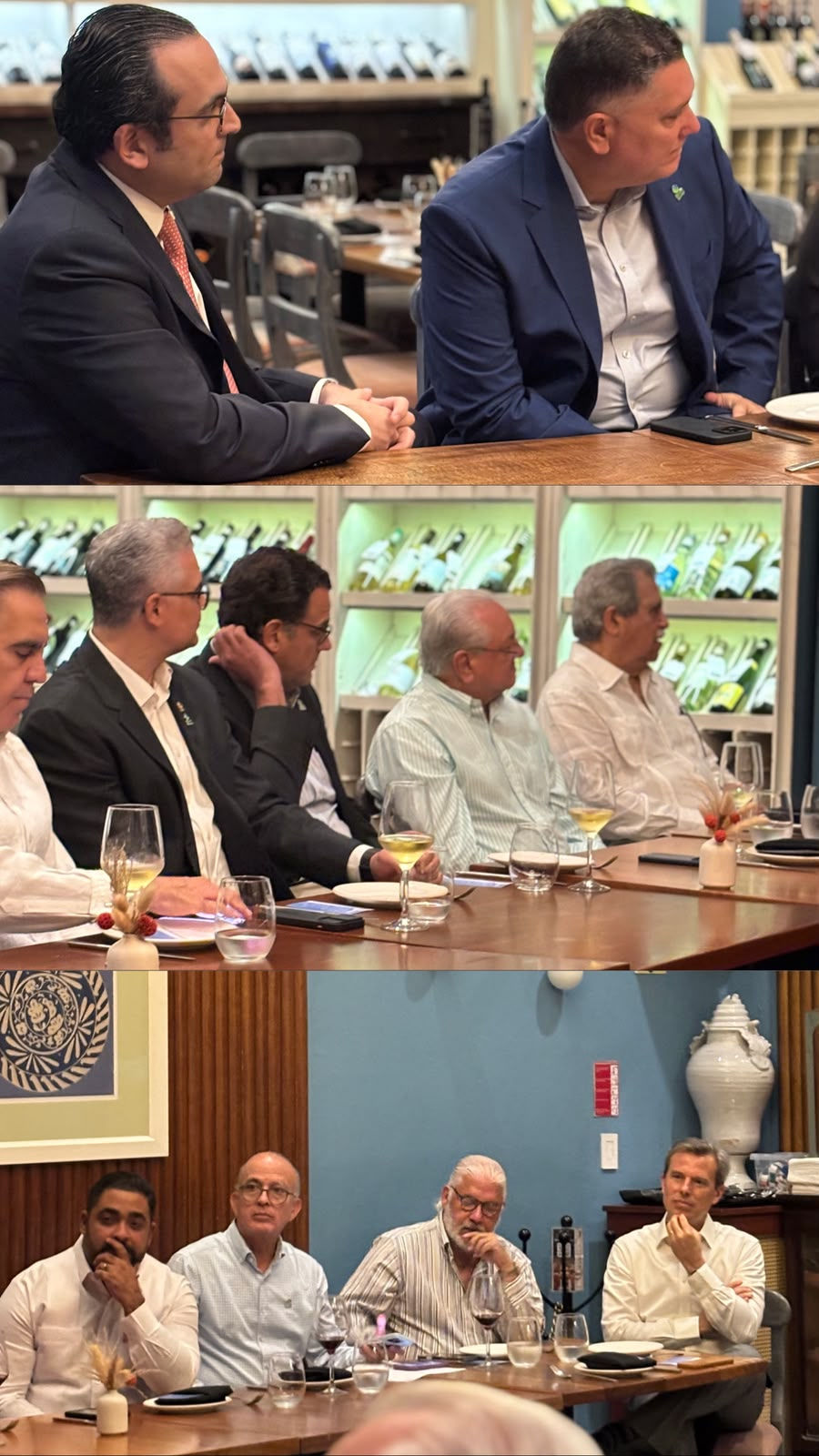 Almuerzo con pasados presidentes