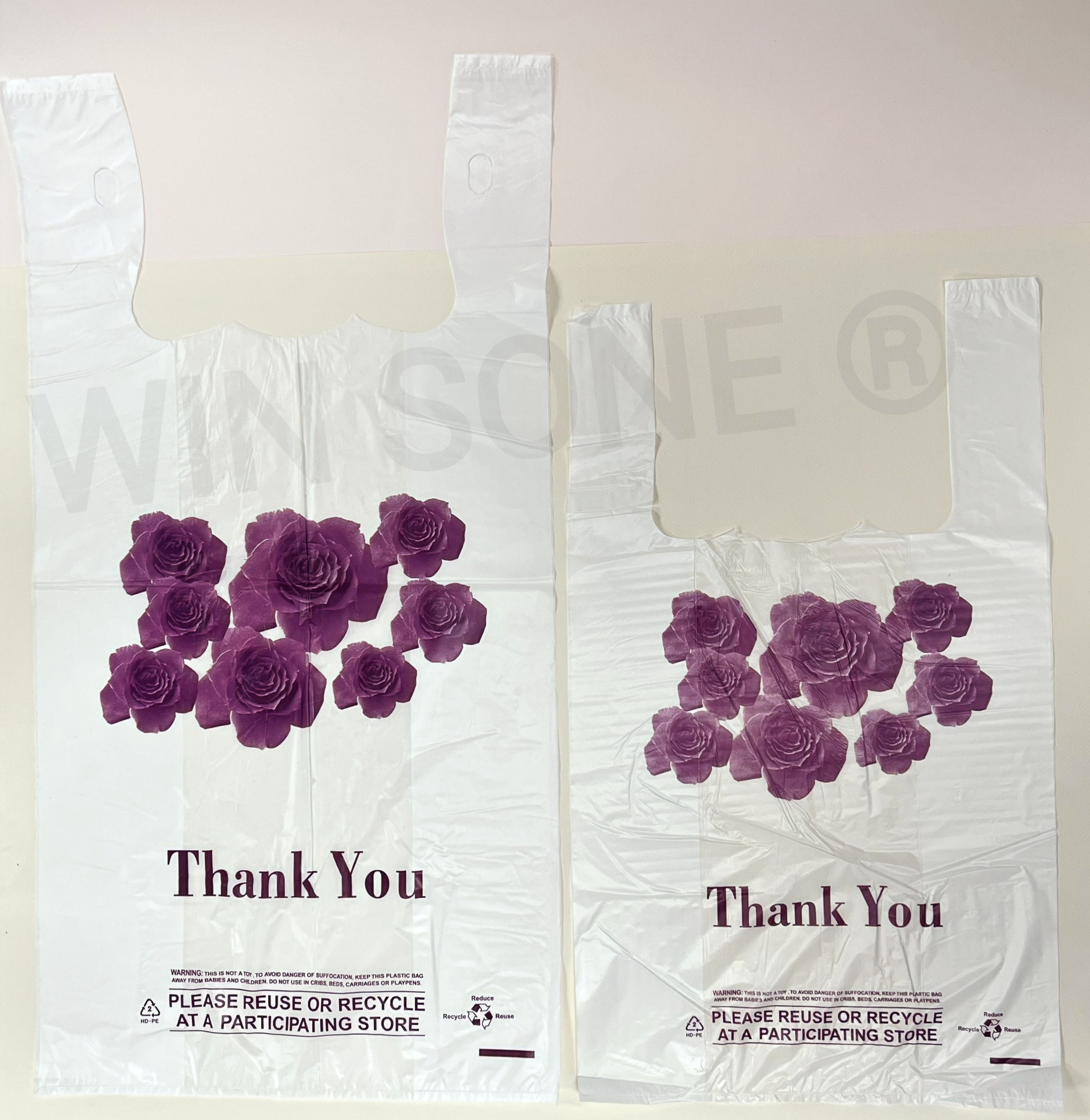 Flower Plastic Bag