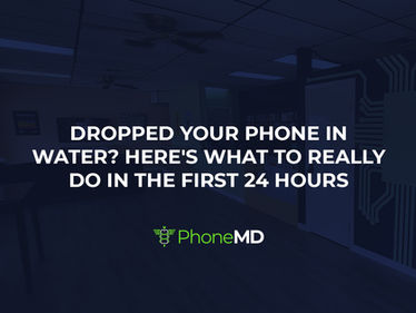 Dropped Your Phone in Water? Here's What to Really Do in the First 24 Hours