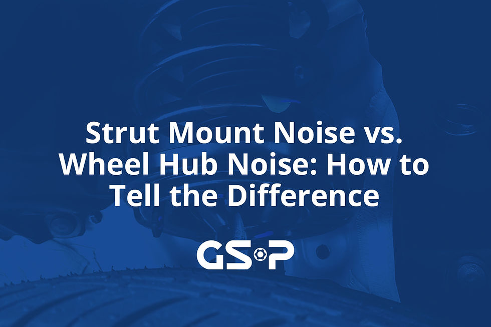 Strut Mount Noise vs. Wheel Hub Noise: How to Tell the Difference