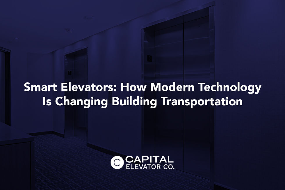 Smart Elevators: How Modern Technology Is Changing Building Transportation