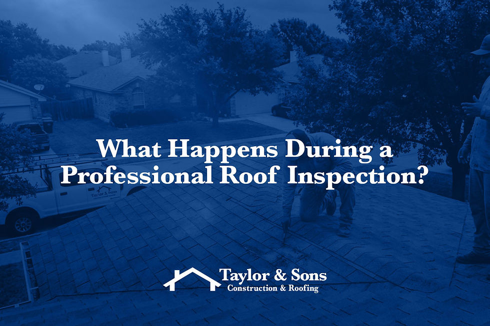 What Happens During a Professional Roof Inspection?