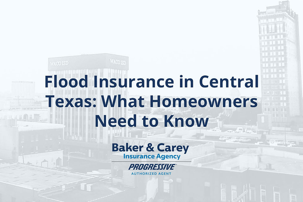 Flood Insurance in Central Texas: What Homeowners Need to Know