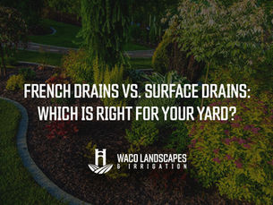 French Drains vs. Surface Drains: Which Is Right for Your Yard?