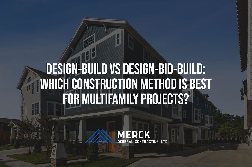 Design-Build vs Design-Bid-Build: Which Construction Method Is Best for Multifamily Projects?
