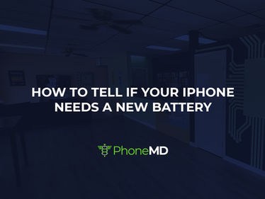 How To Tell If Your iPhone Needs a New Battery