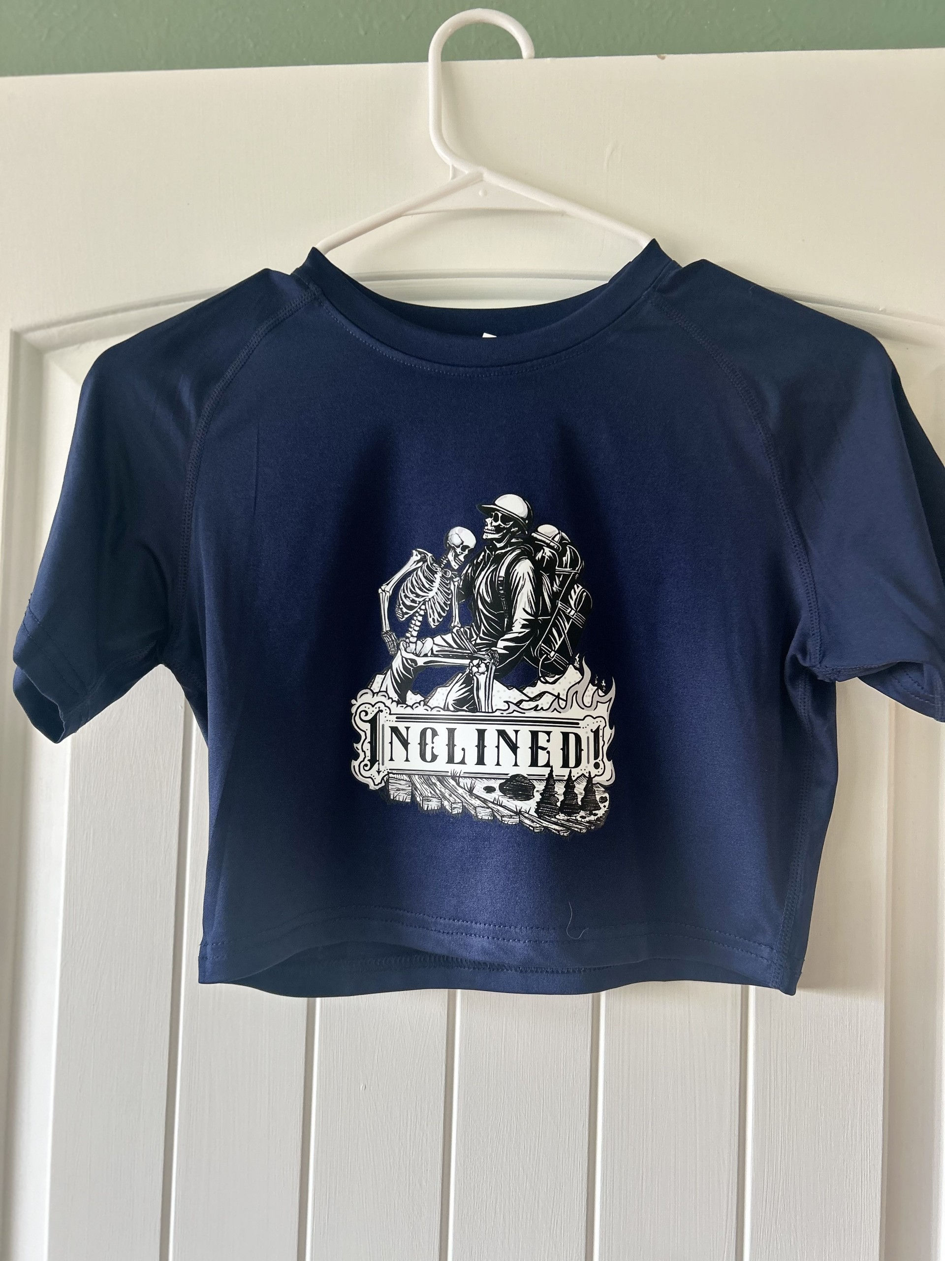 Women's crop top "Inclined" tribute Manitou Springs incline .