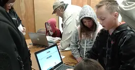 Robot workshop a bit hit