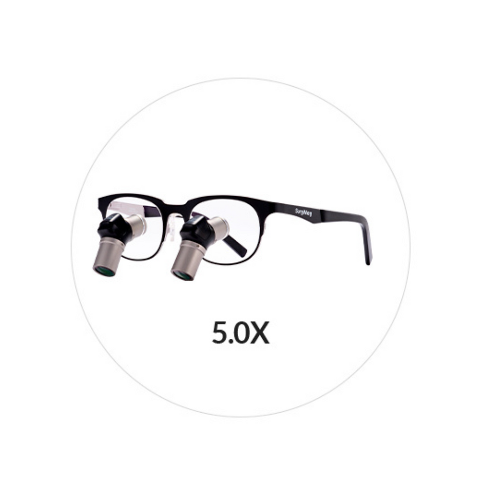 Thumbnail: Pentamag Loupes 4.0x-7.2x - SurgiMag