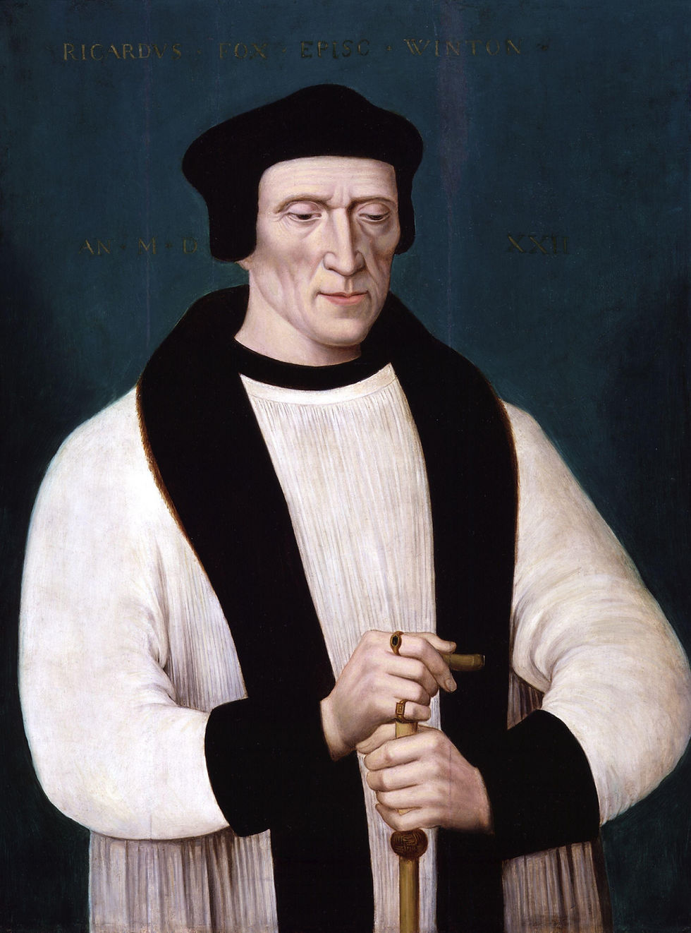 Bishop Richard Foxe c.1447-1528 had a stellar career which included cementing the Tudor dynasty.
