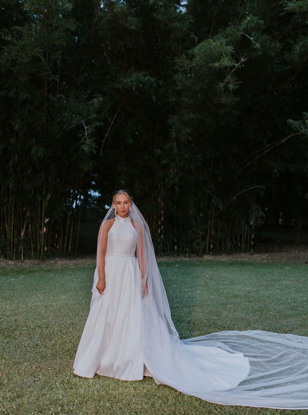 Vestido de Noiva Nova Noiva Minimalista Princesa