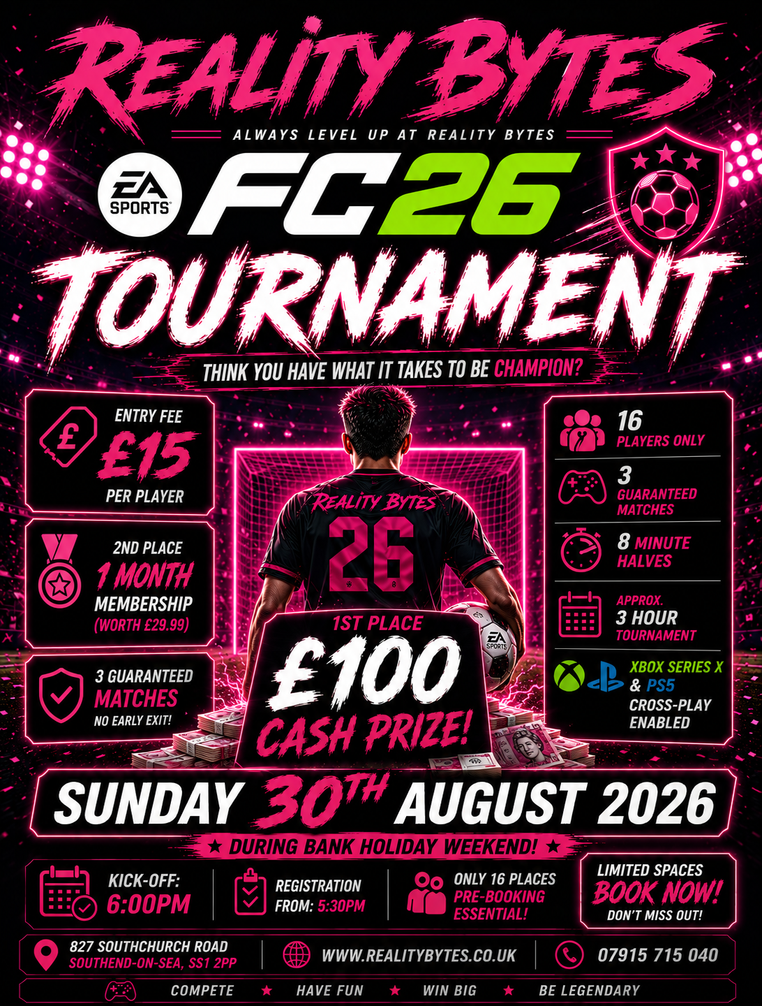 Reality Bytes FC26 Championship #1 Tournament