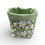 Thumbnail: Green Floral Fabric Basket