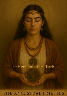 Oracle Cards 12 Temple Priestess Lineage Pathway