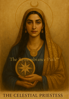 Oracle Cards 12 Temple Priestess Lineage Pathway