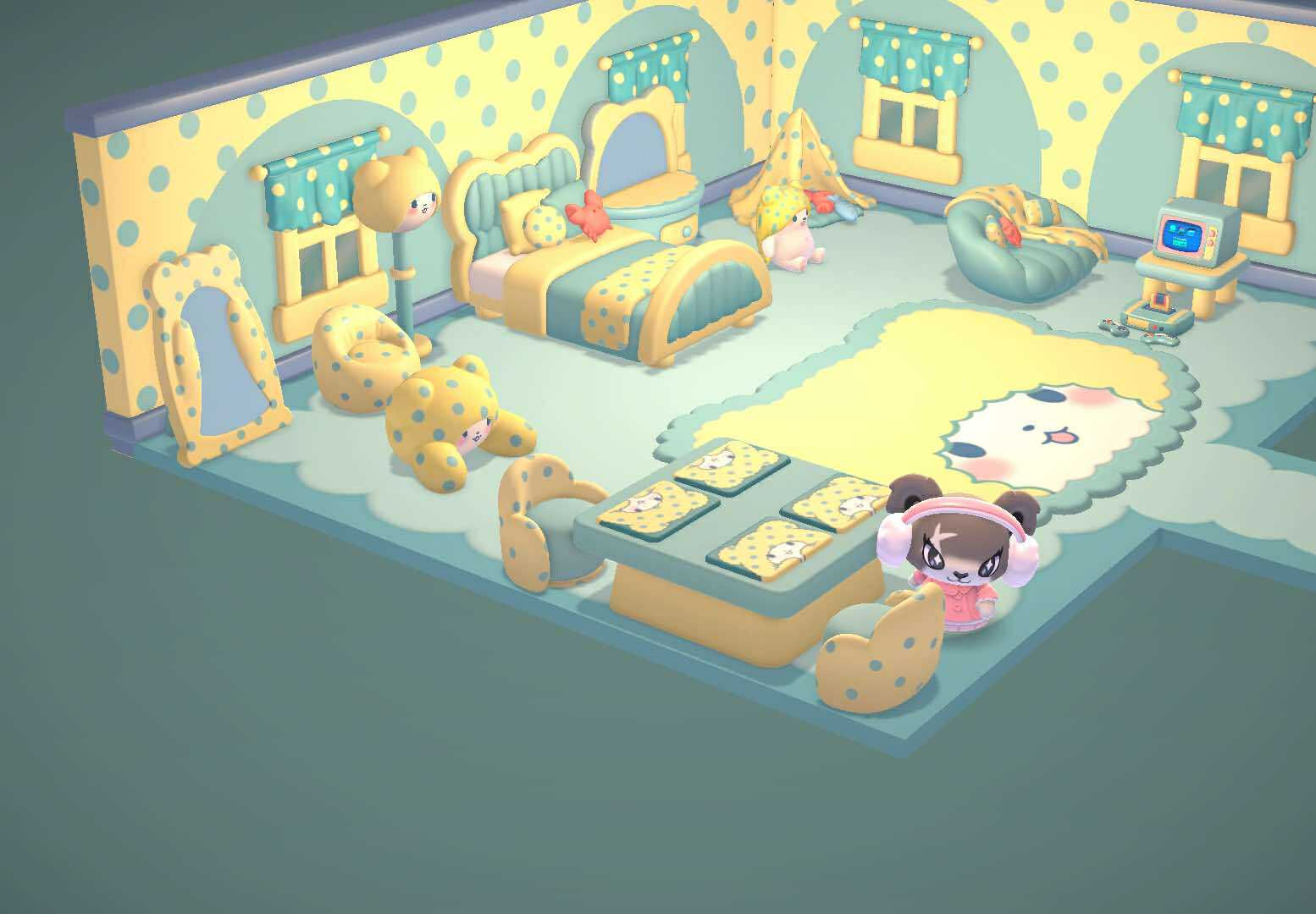 Moppu Furniture Set (CU5)