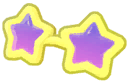 Yellow Starfall Glasses