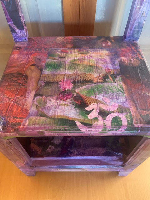 Miniature : petit meuble relooké