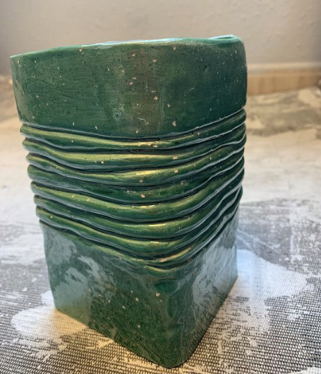 Miniature : Vase Vert Menthe