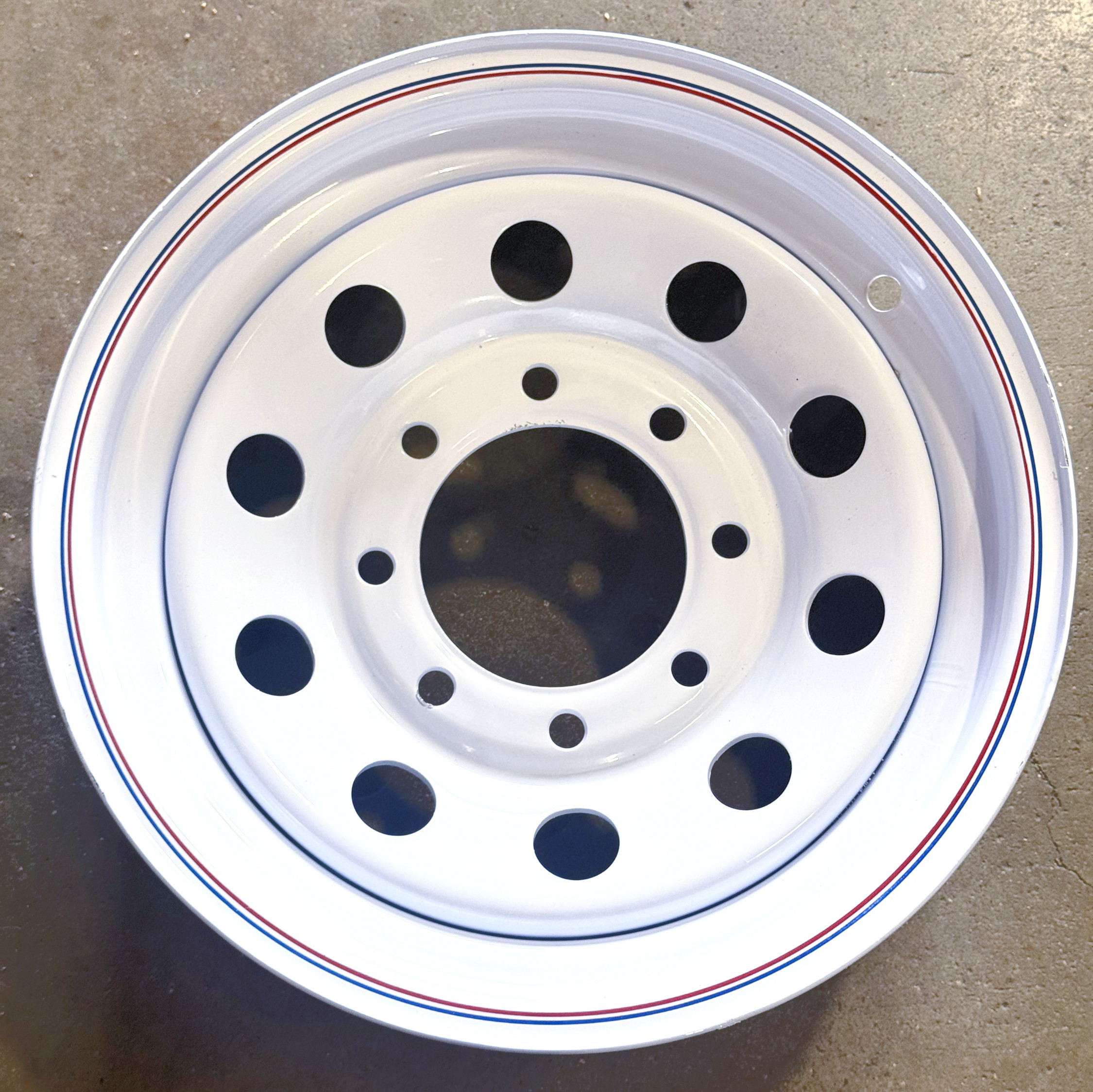 #20761/17-293 - 16x6 8H WHITE