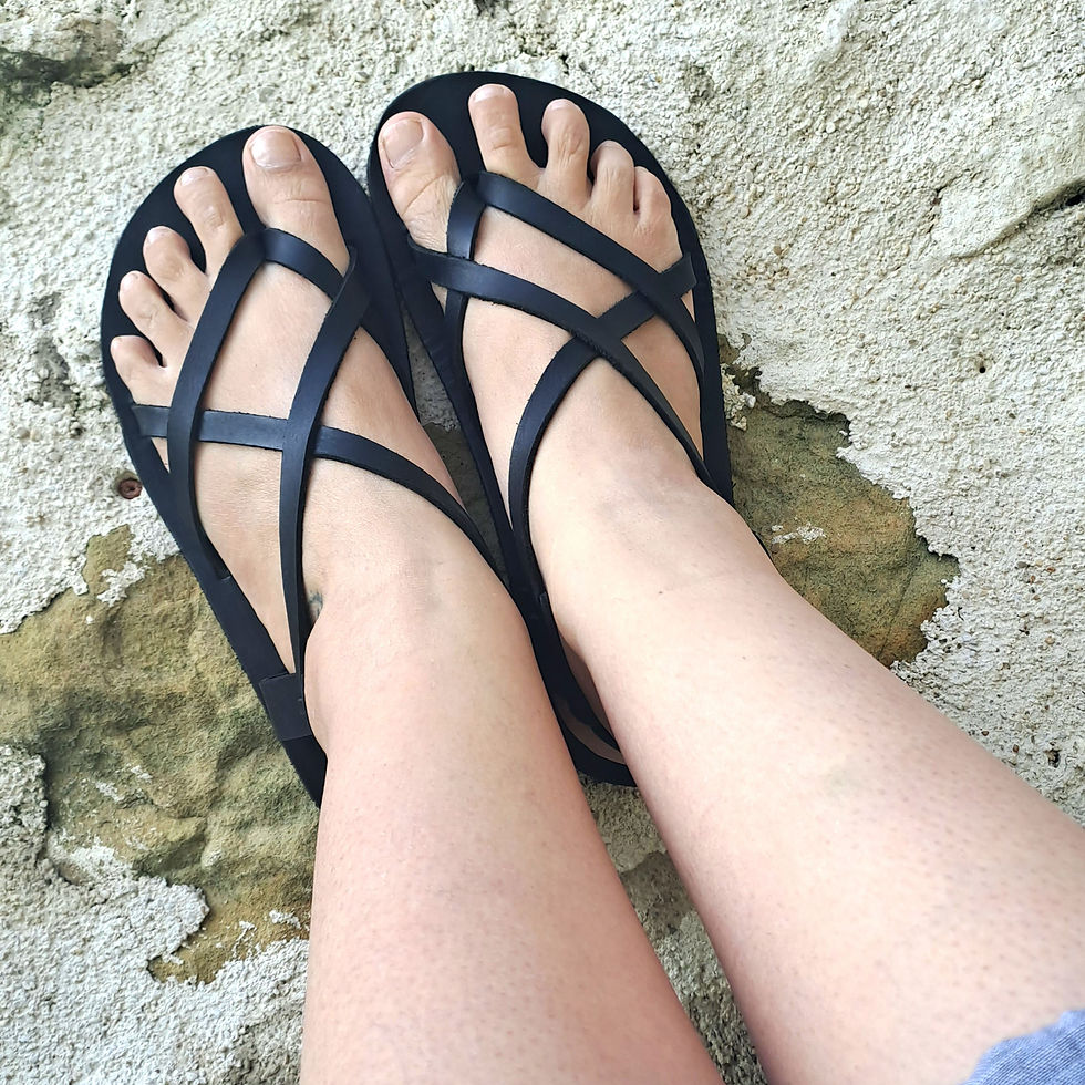 laboo leather sandals