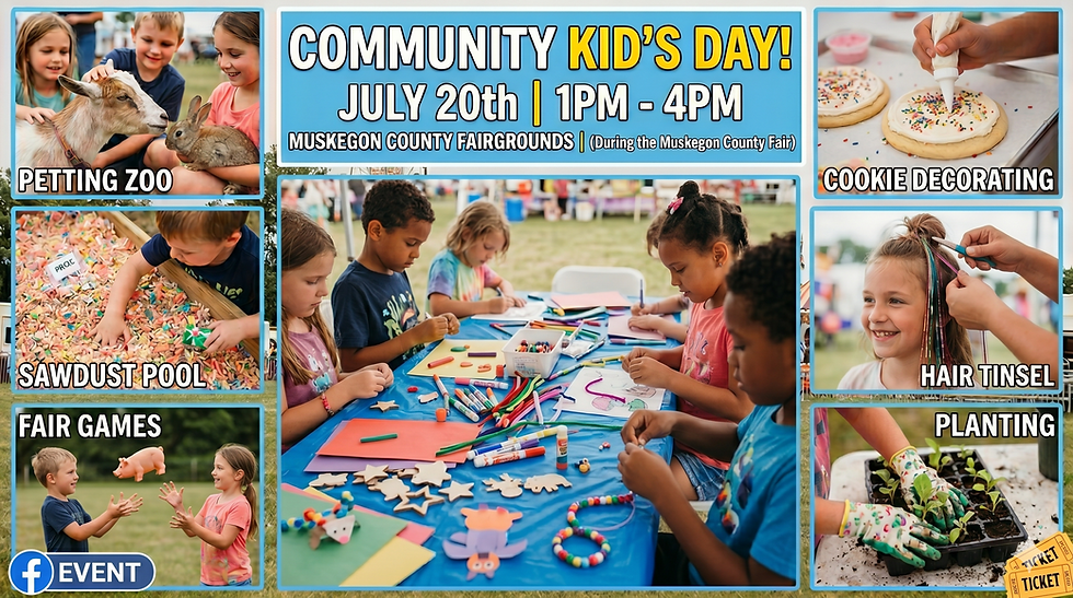 *NEW* Community Kid's Day - Activity List Coming Soon!