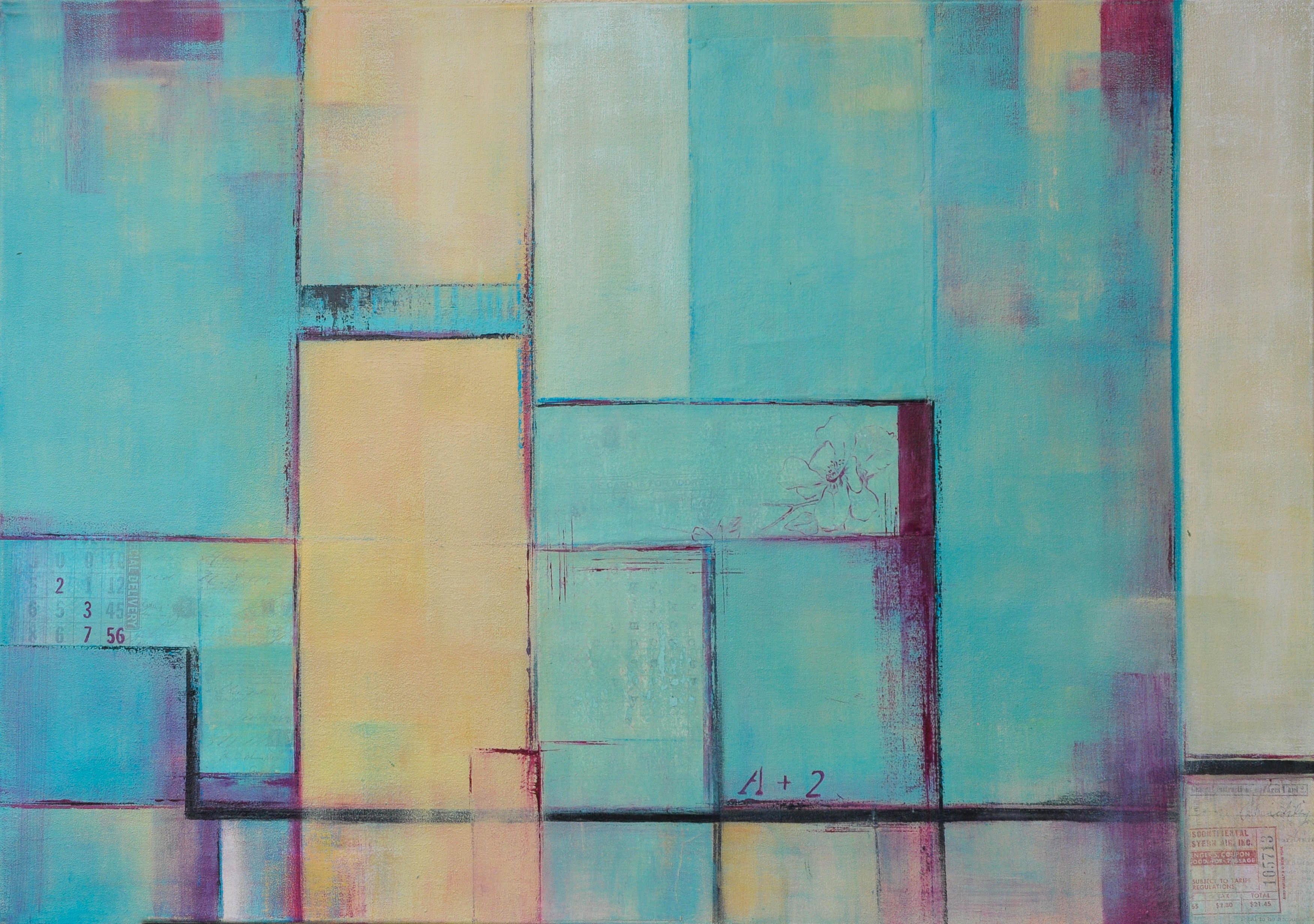 Flor en juego, 70 x 100