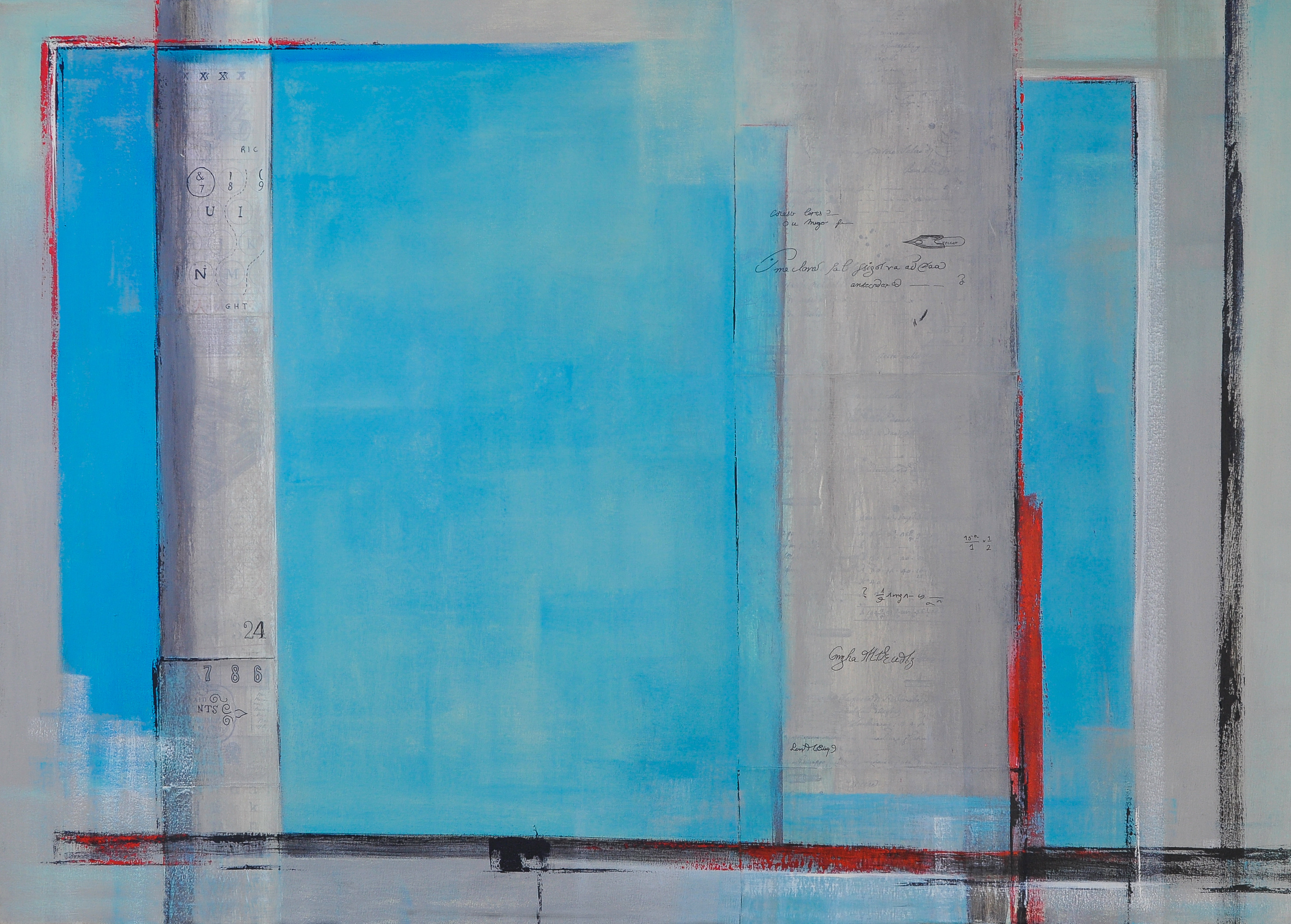 Caligrafia, 70 x 100