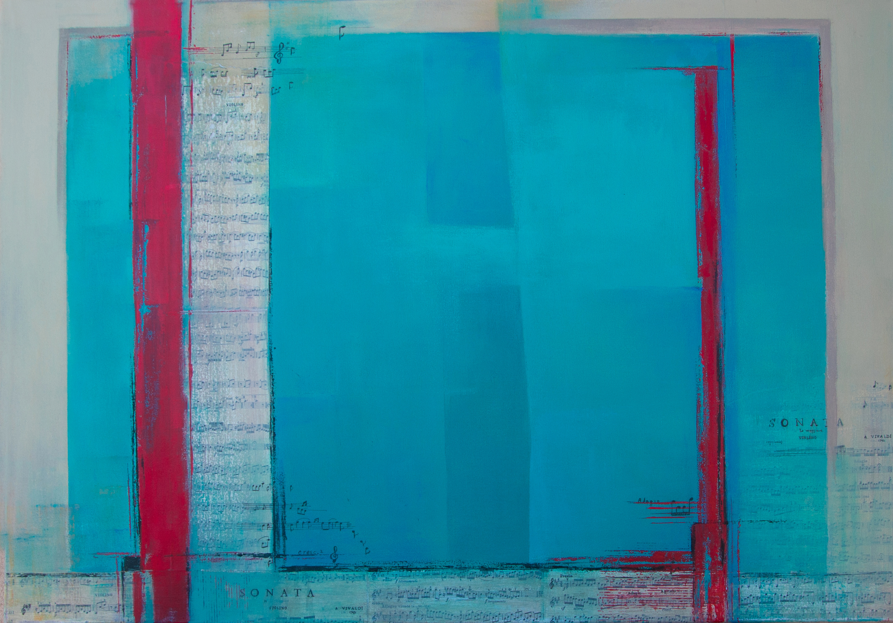 Sonata en La Maggiore,70 x 100, SOLD