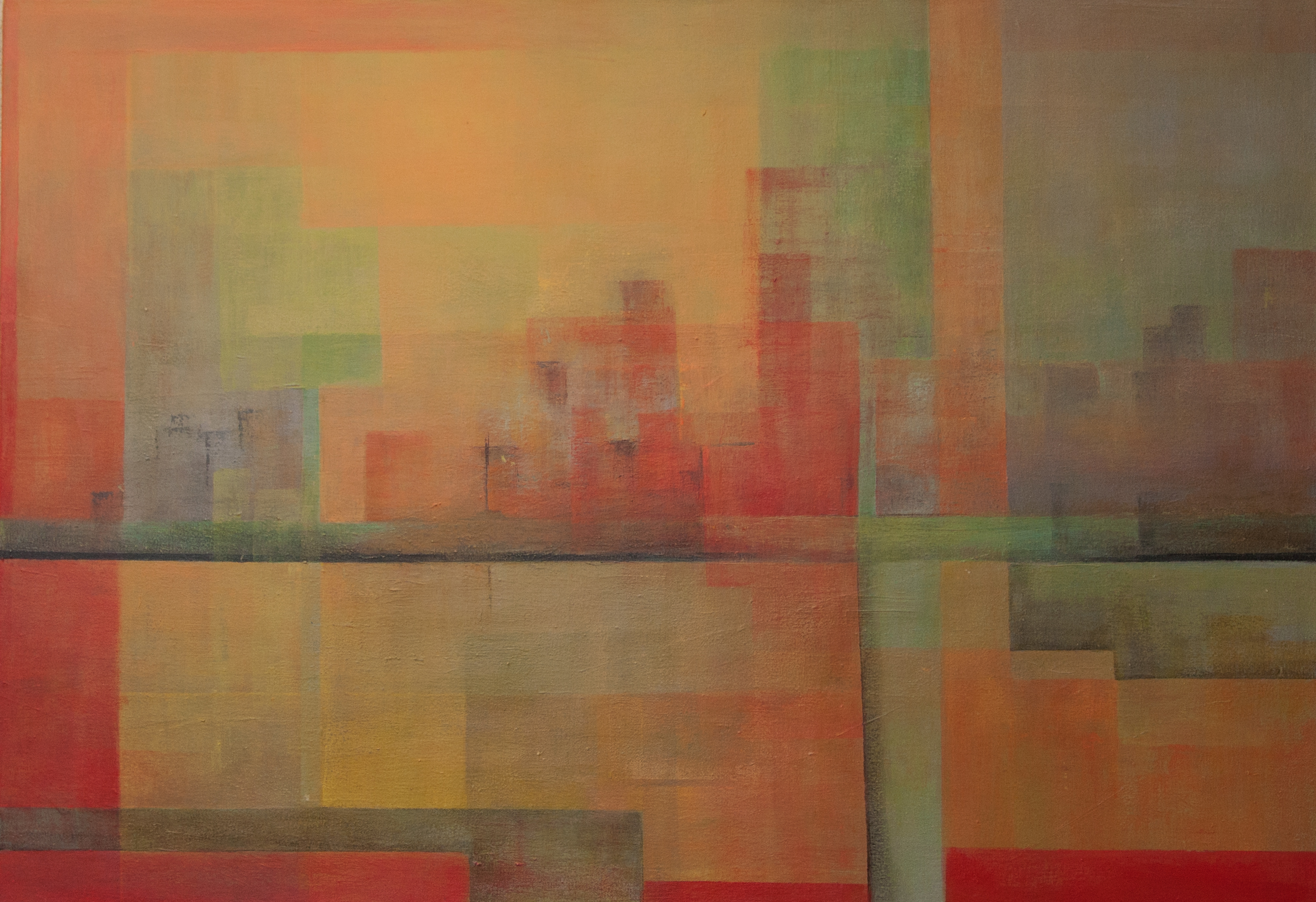 Detras en verano, 70x 100