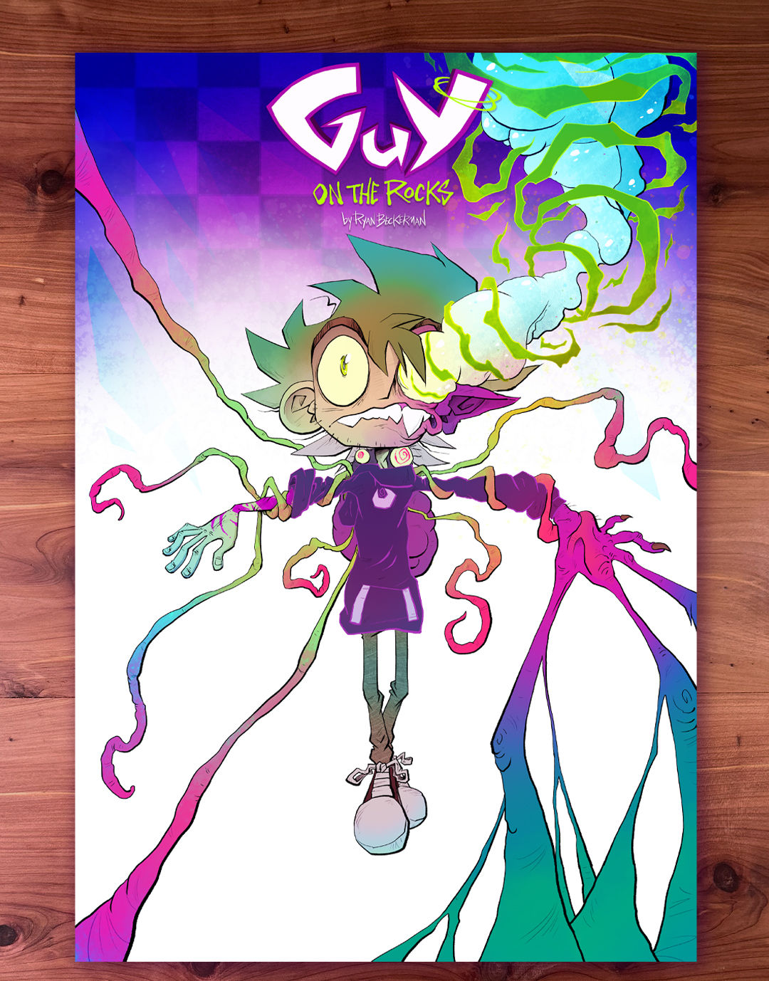 "Pulled and Paralyzed" Large Limited Print