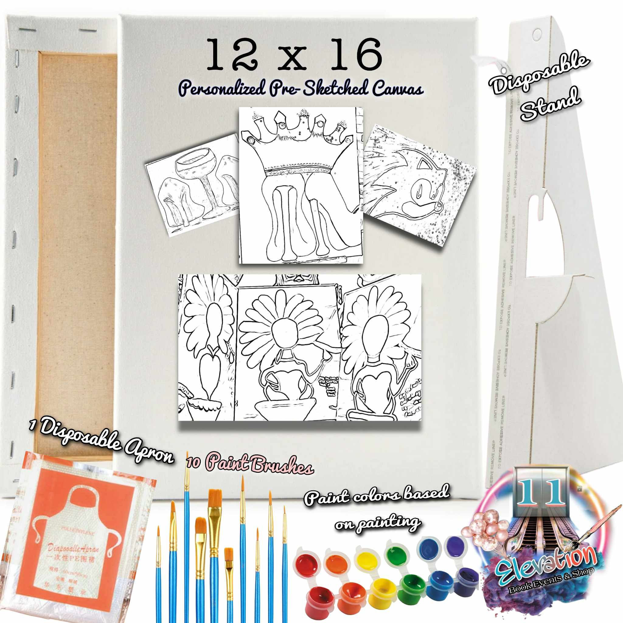 Paint At Home Painting Kit (The Paint Experience)