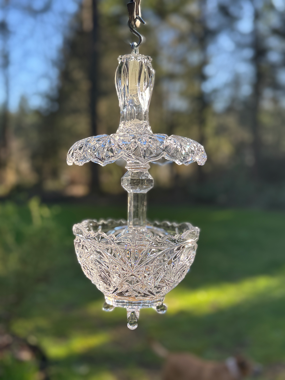 Brilliance Cut Crystal hanging ornament