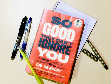 So Good They Can't Ignore You- By Cal Newport: A review