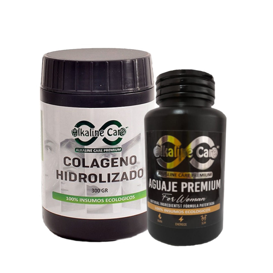 Colágeno Hidrolizado 300gr y Aguaje 10