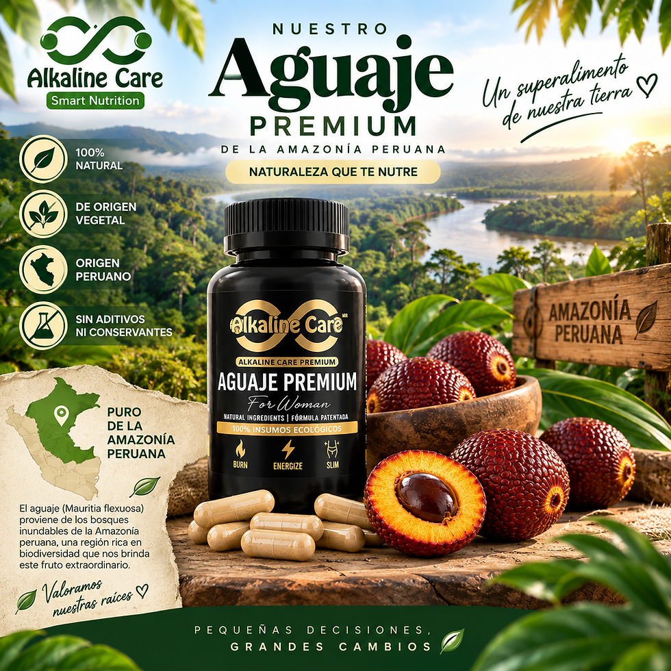 Aguaje Premium For Woman en cápsulas de Alkaline Care