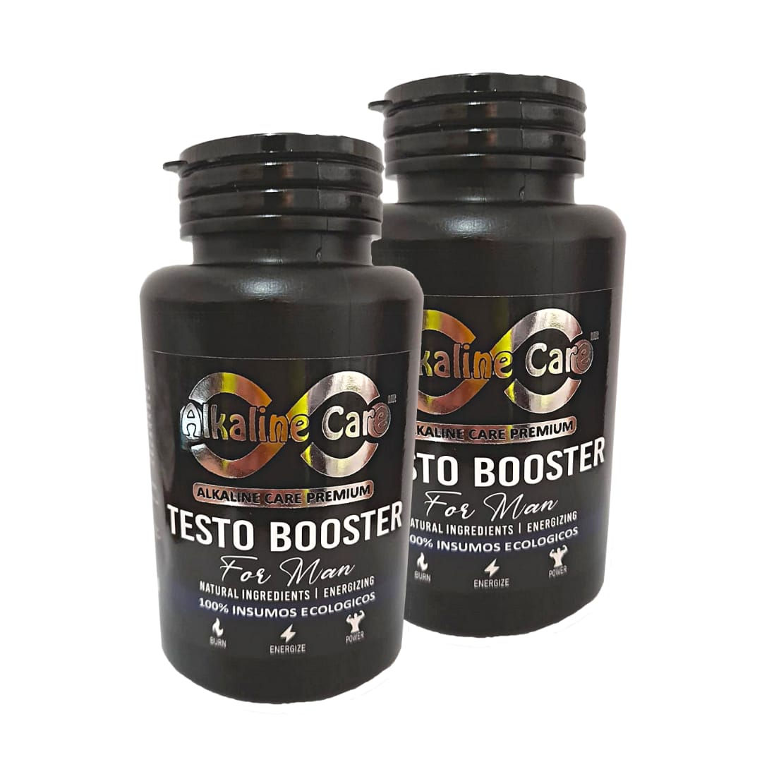 2 Frascos Testo Booster 100 Capsulas