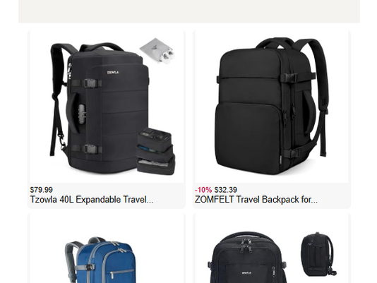 Travel Backpacks on Sale—Upgrade Your Carry-On Game 🎒✈️✨