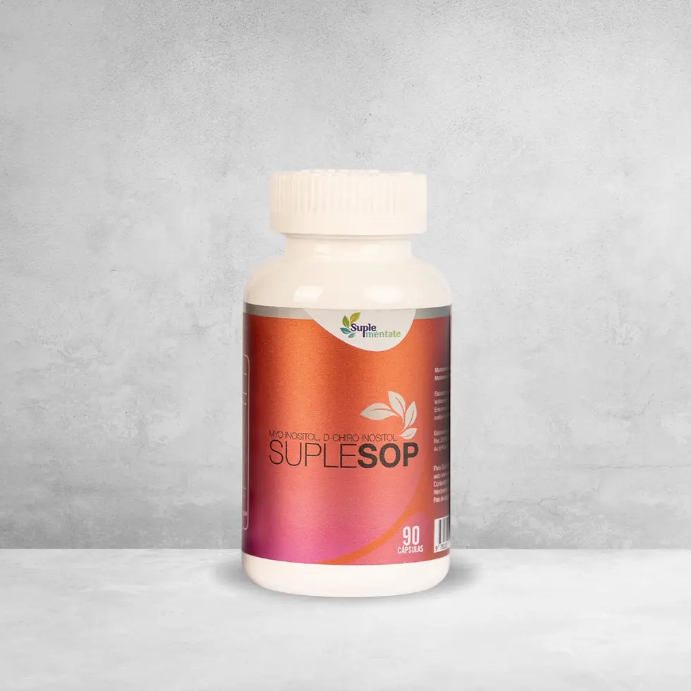 un frasco de suplesop