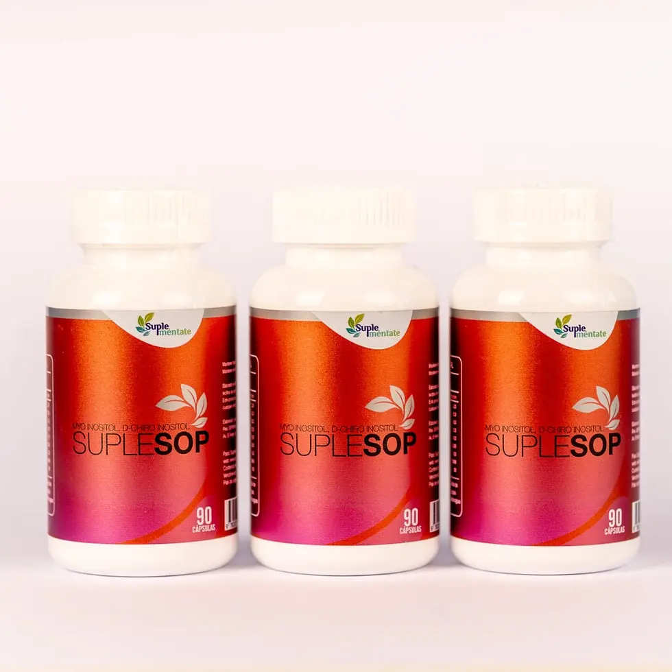 Miniatura: tres frascos de suplesop