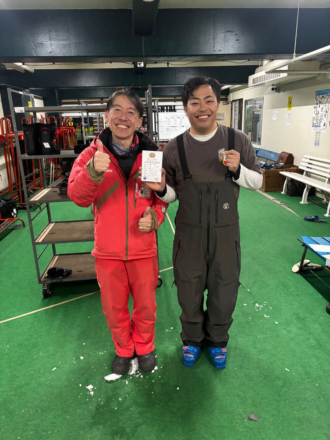 ゴールドメダル遂に獲得